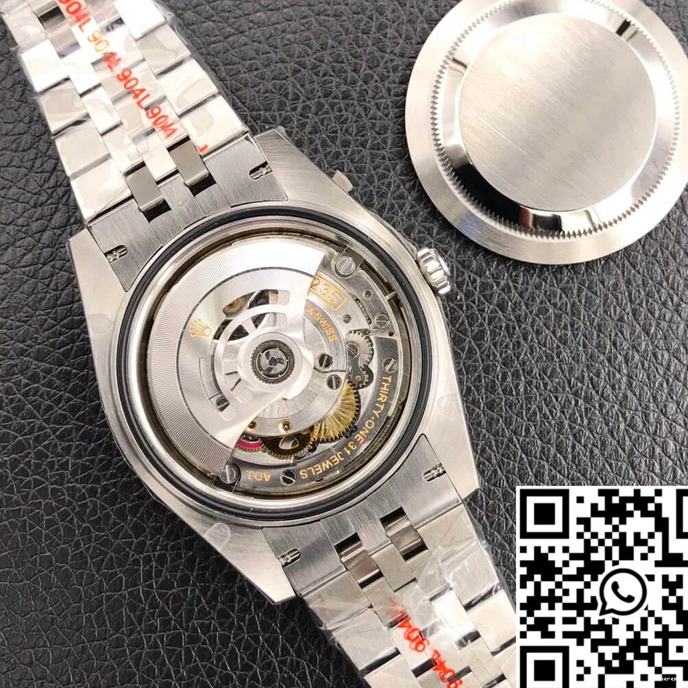 Factory Stainless M126334-0004 Datejust Steel EW Rolex 0420